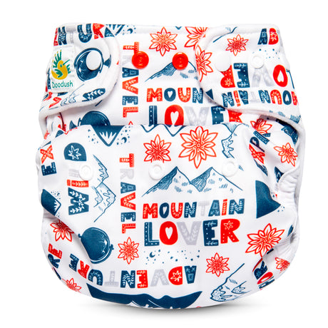 Doodush - V2.0 Überhose (Prefold) - Mountain Lover - der Milovia Überhose sehr ähnlich