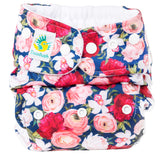Doodush - V2.0 Überhose mit Laschen - Peony Garden (Pfingstrosen)