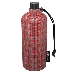 Emil die Flasche aus Glas - 600ml – Komplettset (Bio-Baumwolle-Überzug) - Genova