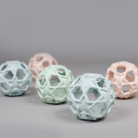 Hevea - "Star Ball" Greifball (100% Naturkautschuk) upcycled - Motorikspielzeug