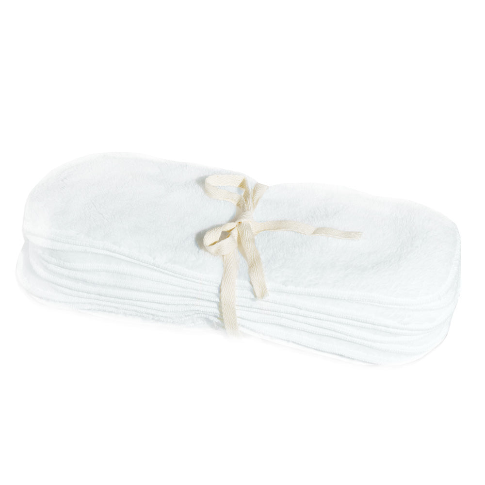 Little Clouds - Fleece-Liner waschbares Windelvlies (je 10 Stück) - Fleece Liner können mit allen gängigen Stoffwindel-Systemen und Einlagen verwendet werden. Weil das Nachkaufen von Einweg-Vlies entfällt, sind sie auf Dauer günstiger.