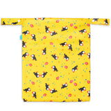 Little Clouds - doppelte Nasstasche mit Trockenfach (Wet & Drybag) - Gr. M (40x33 cm)