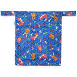 Little Clouds - doppelte Nasstasche mit Trockenfach (Wet & Drybag) - Gr. M (40x33 cm)