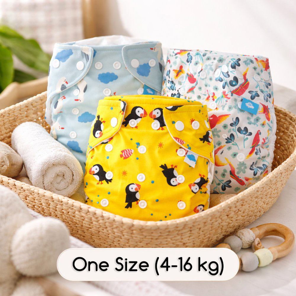 Little Clouds - Überhosen One Size (5-15 kg) - Probierbox (5 Stück & Zubehör)