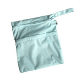 Little Lamb - Nasstasche mit Trockenfach - Wetbag mit Schlaufe - Gr. M (26x28 cm)