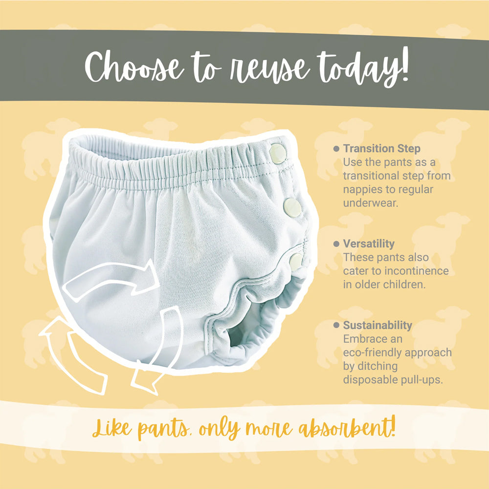Little Lamb - Töpfchentrainingshose - Trainer (Potty Training Pants) - Grün