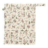 Little Lamb - Nasstasche mit Trockenfach - Wetbag mit Schlaufe - Gr. L (33x46 cm)