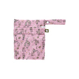 Little Lamb - Nasstasche mit Trockenfach - Wetbag mit Schlaufe - Gr. S (18x24 cm)