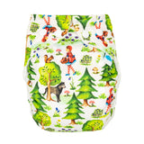 Little Clouds - Überhose (Prefold) - Little Red Riding Hood (Rotkäppchen)