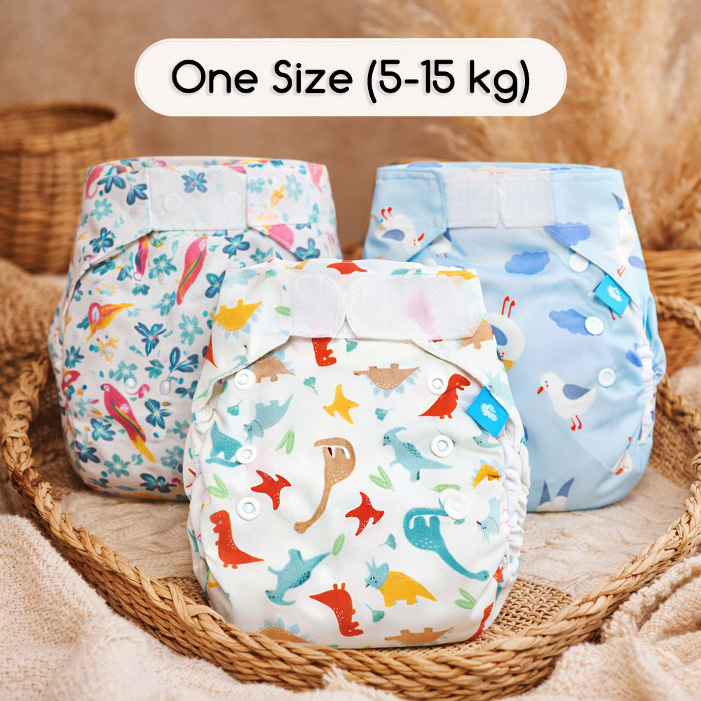 Little Clouds - SuperCloud - AIO (One Size 5-15 kg) - Spar Paket