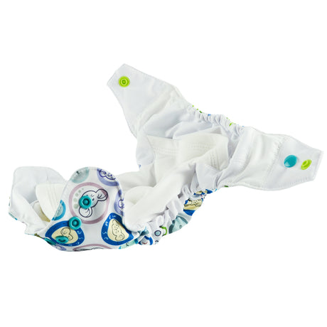 Mommy Mouse - Komplettwindel (AIO) - Newborn (2,5-7 kg) - Bubble Gum
