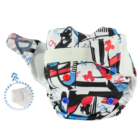 Mommy Mouse - Komplettwindel (AIO) - Newborn (2,5-7 kg) - Pablo