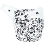 Mommy Mouse - SIO-Überhose  (weiche Beinbündchen) - One Size - Black