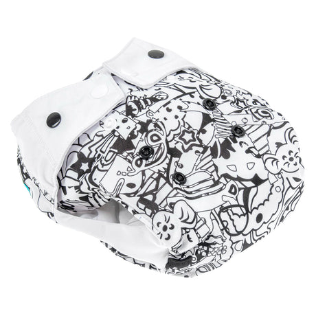 Mommy Mouse - Überhose (weiche Beinbündchen) - One Size - Black