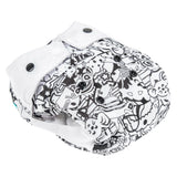 Mommy Mouse - SIO-Überhose  (weiche Beinbündchen) - One Size - Black