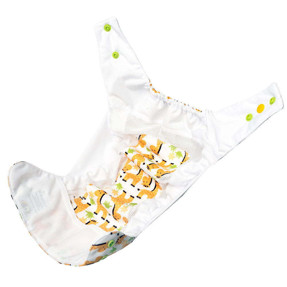 Mommy Mouse - SIO-Überhose  (weiche Beinbündchen) - One Size - Giraffe