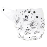 Mommy Mouse - SIO-Überhose  (weiche Beinbündchen) - One Size - White