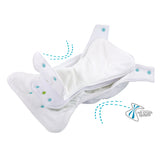 Mommy Mouse - XL Höschenwindel mit Klettverschluss  9 - 19 kg - Polar Microfleece