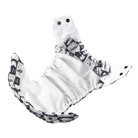 Mommy Mouse Pocketwindel - One Size - Puffins (ohne Einlagen) - Taschenwindel für maximale Flexibilität.