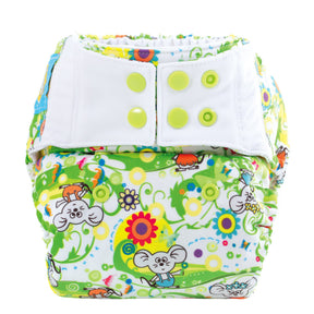 MommyMouse Überhosen (Newborn, One Size, XL) - Lemon Tree - Perfekte Qualität und hohe Robustheit zeichnen diese Windelmarke aus. Made in EU
