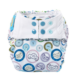 MommyMouse Überhosen (Newborn, One Size, XL) - Bubble Gum - Perfekte Qualität und hohe Robustheit zeichnen diese Windelmarke aus. Made in EU