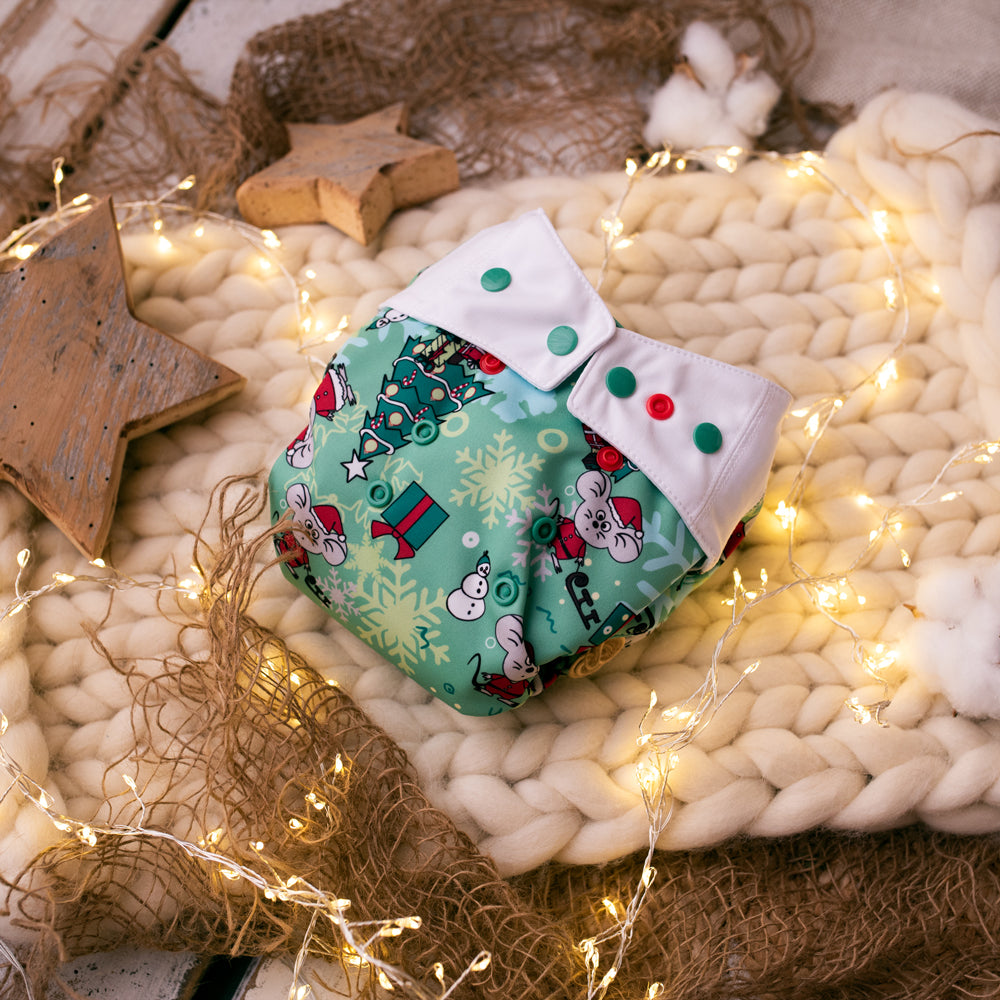 Mommy Mouse - SIO-Überhose (One Size) - Christmas