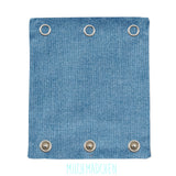 Milchmädchen - Bodyerweiterung (Bodyverlängerung) - Blau - Einzeln (alle Größen)