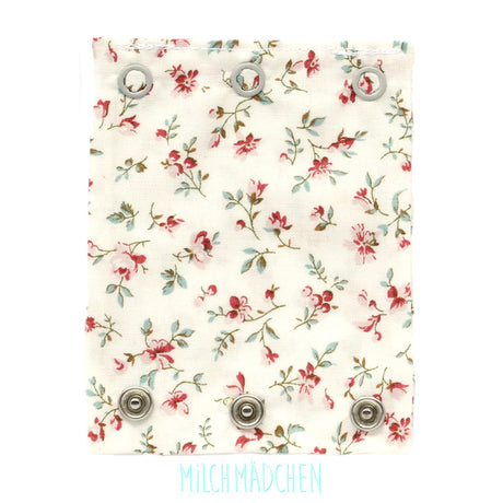 Milchmädchen - Bodyerweiterung (Bodyverlängerung) - Blumen Bunt - Einzeln (alle Größen)