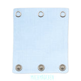 Milchmädchen - Bodyerweiterung (Bodyverlängerung) - Hellblau - Einzeln (alle Größen)
