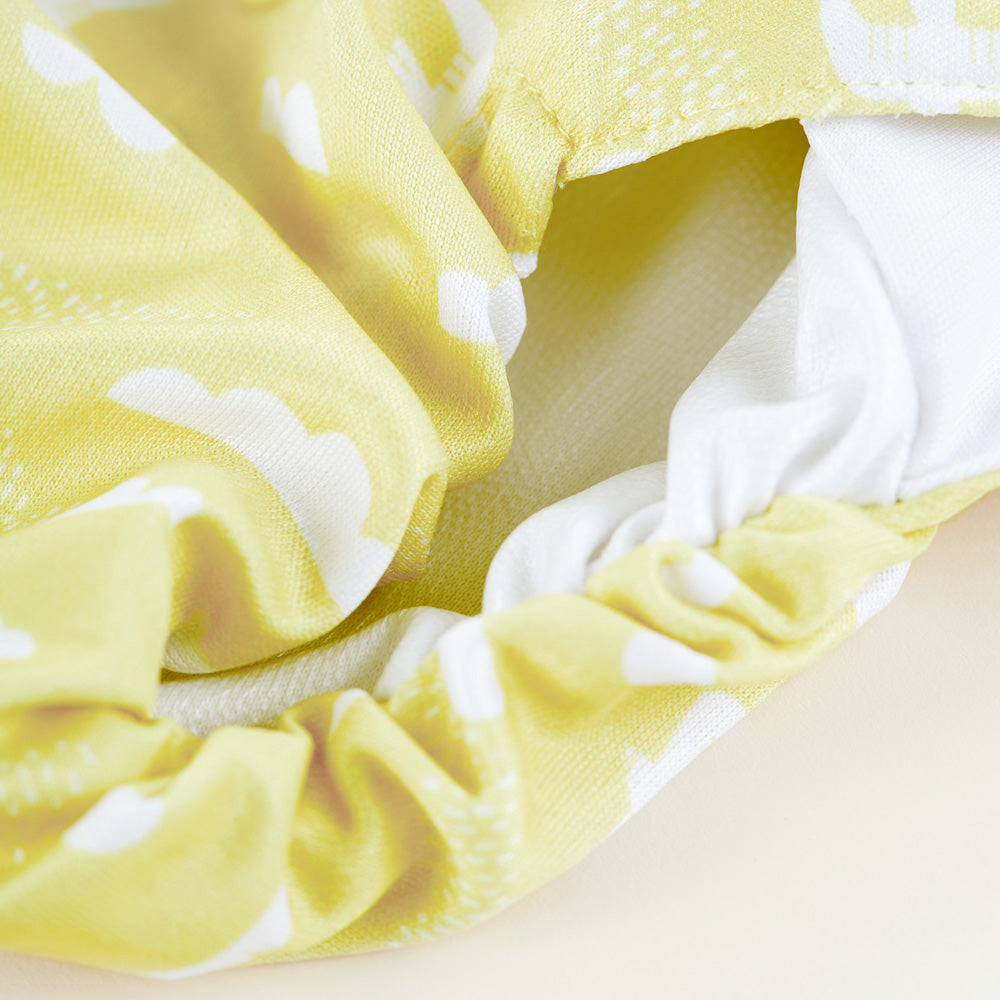 TotsBots Bamboozle Wrap - PeeNut - Überhose AI2 - mit Laschen - Newborn (2,5-8 kg)