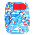 TotsBots Bamboozle Wrap - PeeNut - Überhose - Natures Rainbow  Kollektion - Rainbow Skies