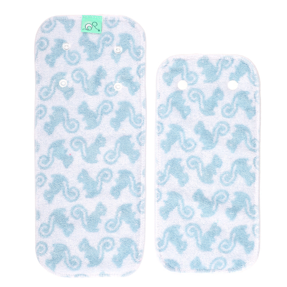 TotsBots - Bamboozle Pads (PeeNut) - Bambusviskose Saugeinlagen SET (Newborn + One Size)