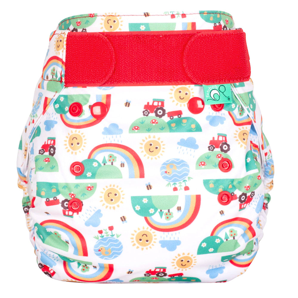TotsBots - Bamboozle Wrap (PeeNut V2.0) Überhose AI2 - Newborn (2,5-8 kg)