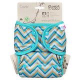 Petit Lulu - Überhose (Prefold) - One Size (5-16 kg) - mit Fleece-Laschen