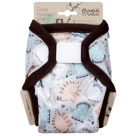 Petit Lulu - Überhosen für Neugeborene (Newborn 2-6 kg) - mit Klettverschluss - ohne Laschen