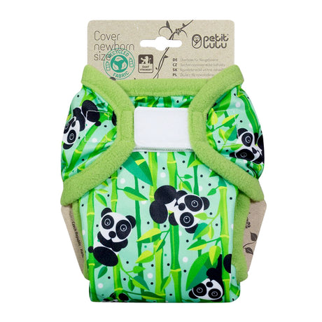 Petit Lulu - Überhosen für Neugeborene (Newborn 2-6 kg) - mit Klettverschluss - ohne Laschen