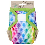 Petit Lulu - Überhosen für Neugeborene (Newborn 2-6 kg) - mit Klettverschluss - ohne Laschen