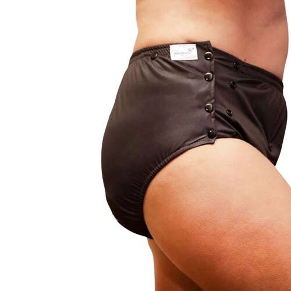 Pupus - Schwimmwindeln für Erwachsene - Schwarz