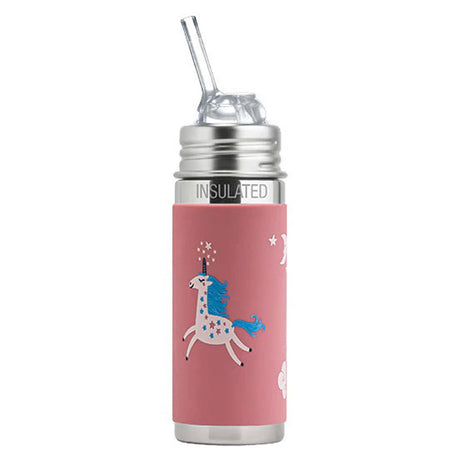 Pura Kiki - KIDDO Trinkflasche 260ml - Strohhalm Aufsatz (inkl. Schutzkappe)
