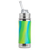 Pura Kiki - KIDDO Trinkflasche 325ml - Strohhalm Aufsatz (inkl. Schutzkappe)