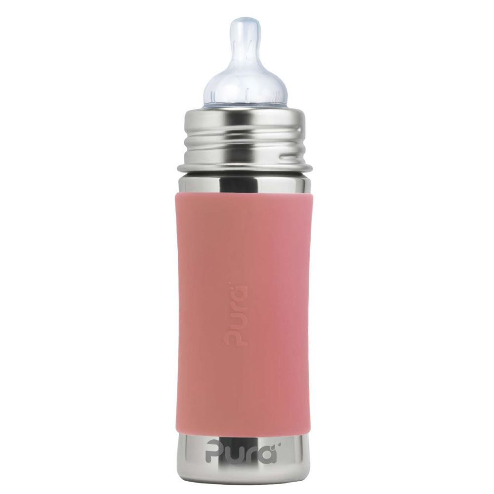 Pura Kiki Trinkflasche - 325ml - Weithalssauger (inkl. Schutzkappe)