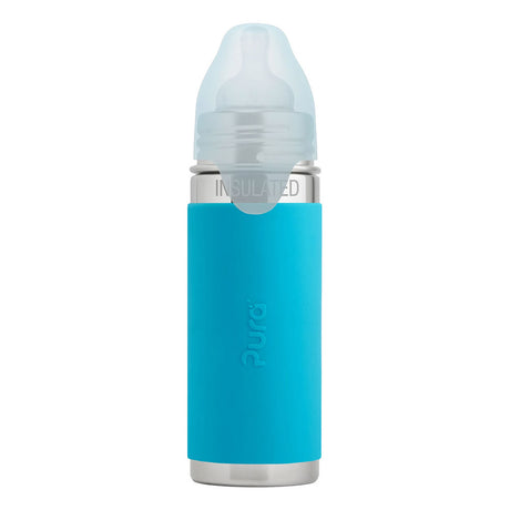 Pura Kiki ISO-Flasche - 250ml - Weithalssauger (inkl. Schutzkappe)