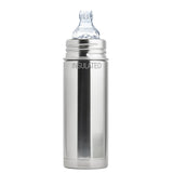 Pura Kiki ISO-Flasche - 250ml - XL Trinklernaufsatz (inkl. Schutzkappe)
