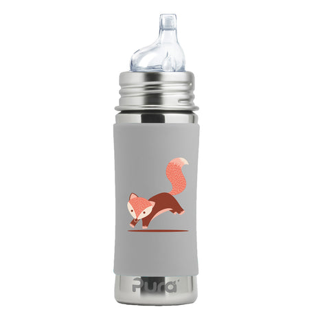 Pura Kiki Trinklernflasche - 325ml - XL Trinklernaufsatz (inkl. Schutzkappe)