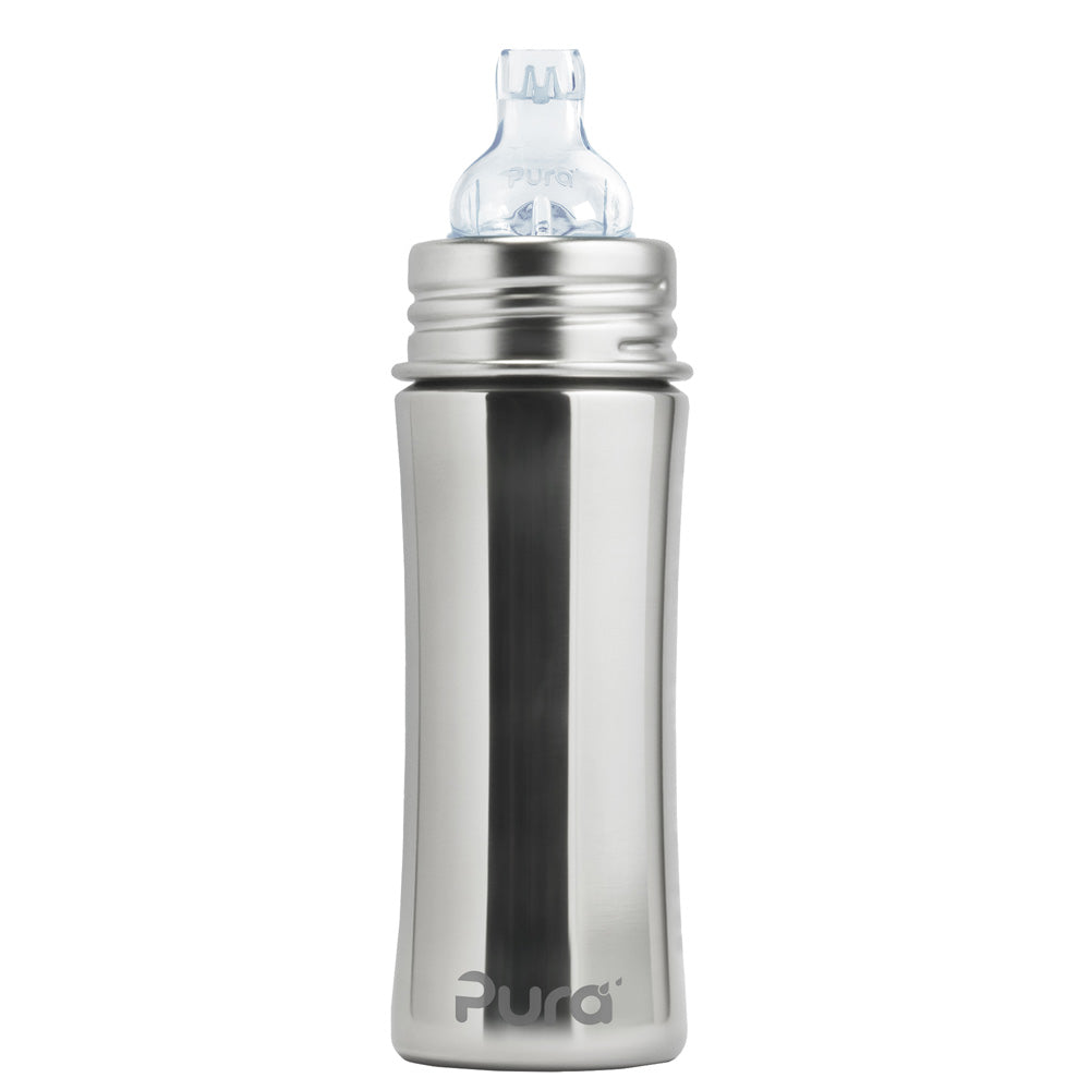 Pura Kiki Trinklernflasche - 325ml - XL Trinklernaufsatz (inkl. Schutzkappe)
