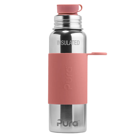 PuraSport™ ISO-Flasche 600ml - BigMouth™ Aufsatz (inkl. Silikonüberzug)