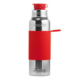 PuraSport™ ISO-Flasche 600ml - BigMouth™ Aufsatz (inkl. Silikonüberzug)