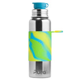 Pura Sportflasche - 800ml - BigMouth™ Aufsatz (inkl. Silikonüberzug)