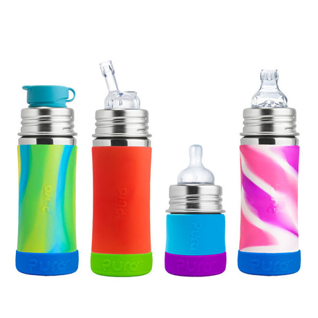 Pura Kiki - Bodenschutz (Bumper) für 150ml bis 325ml Flaschen (je 2 Stück)