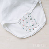 Milchmädchen - Bodyerweiterung (Bodyverlängerung) - kleine Blumen - Einzeln (alle Größen)